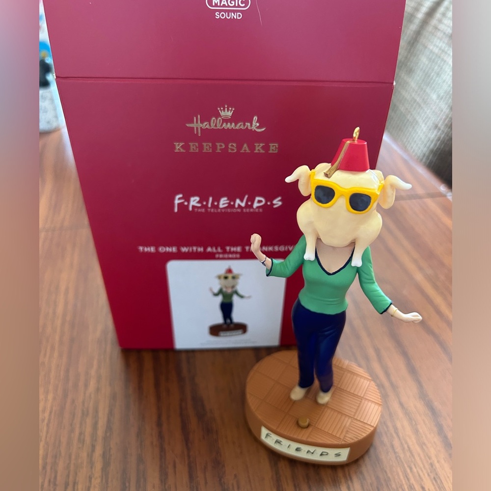 Friends Christmas Ornament Hallmark The One With All the Thanksgivings New